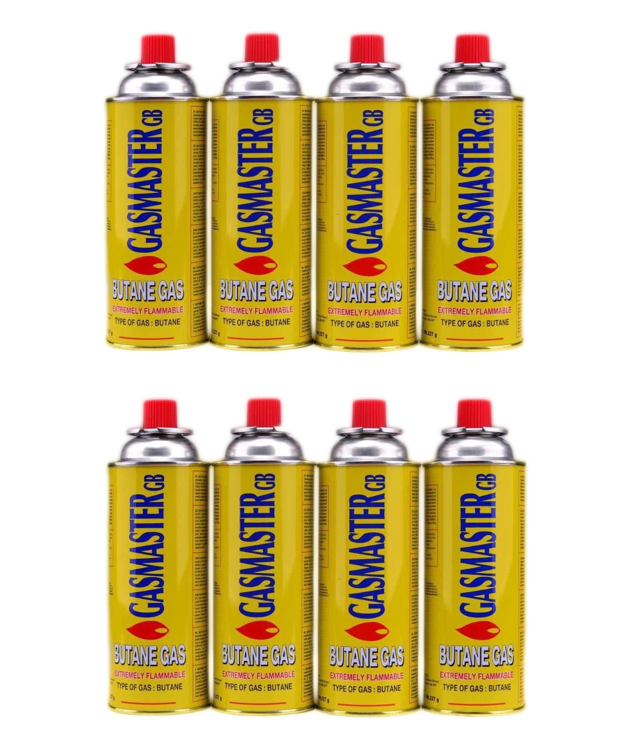 Butane Gas Bottles Canisters For Portable Stoves Cookers Grill Heaters