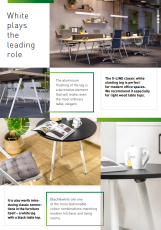 2x Table Leg Breakfast Bar Worktop Support Kitchen Round 710mm Black - 5