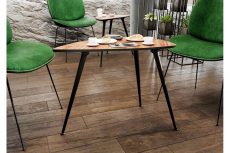 2x Table Leg Breakfast Bar Worktop Support Kitchen Round 710mm Black - 10