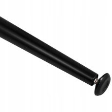 2x Table Leg Breakfast Bar Worktop Support Kitchen Round 710mm Black - 14