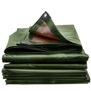 Tarpaulin Heavy Duty Waterproof 220GSM Cover Tarp Ground Sheet Mesh Protection