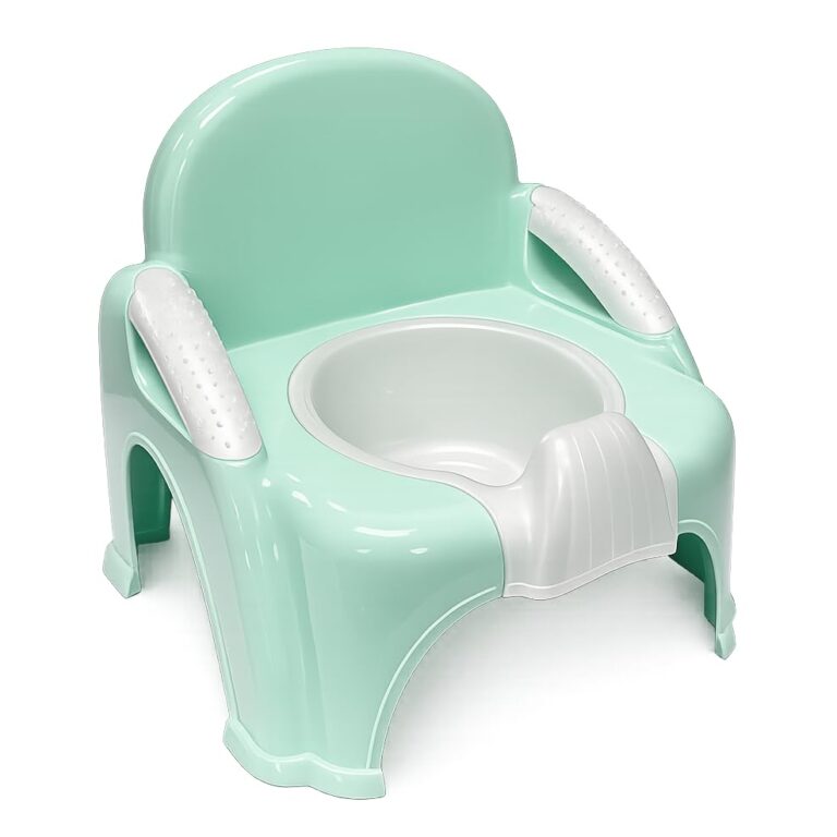 Toddler Potty Training Chair with Removable Bowl Mint