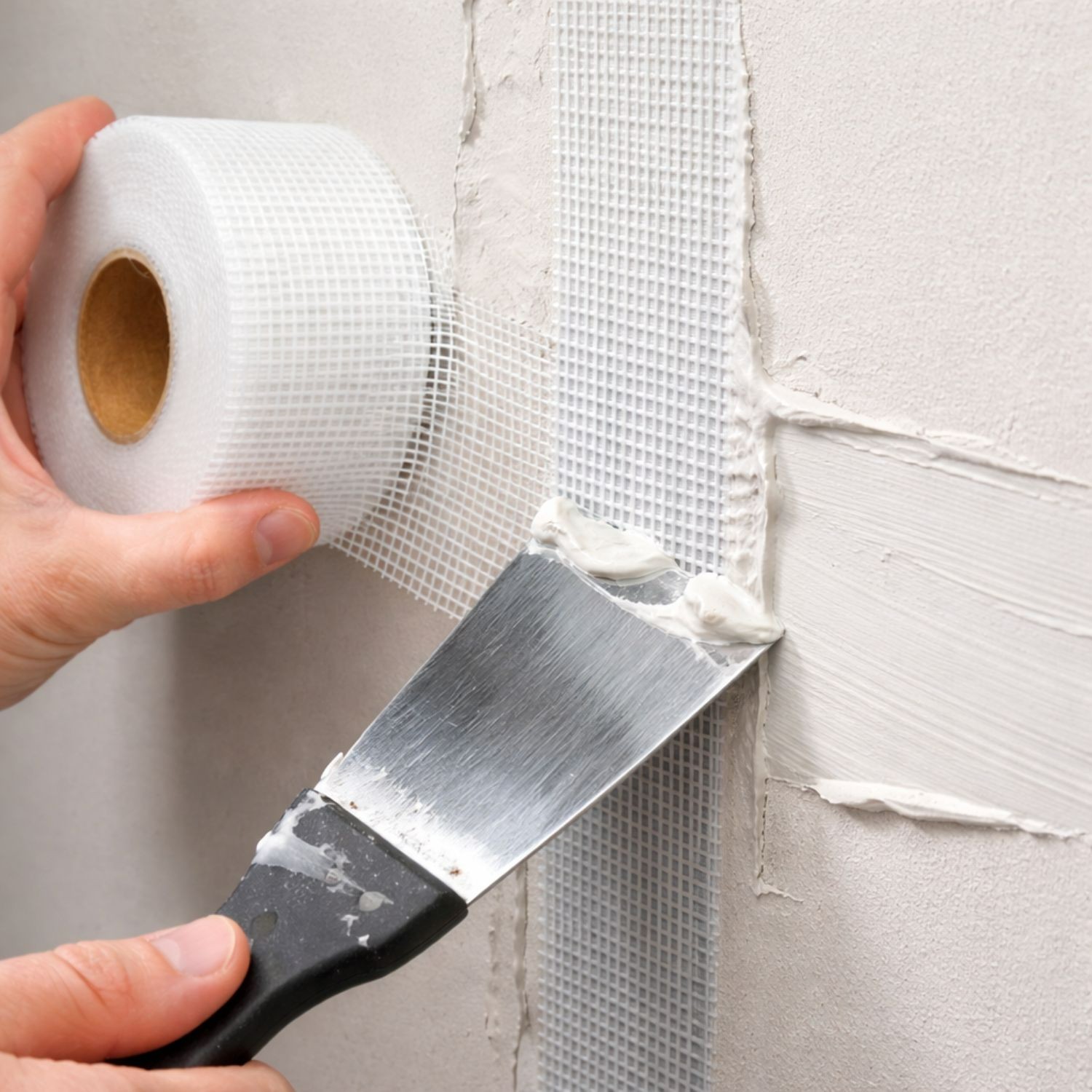 Fibreglass Joint Mesh Tape 50mm x 45m Self-Adhesive - Image 3