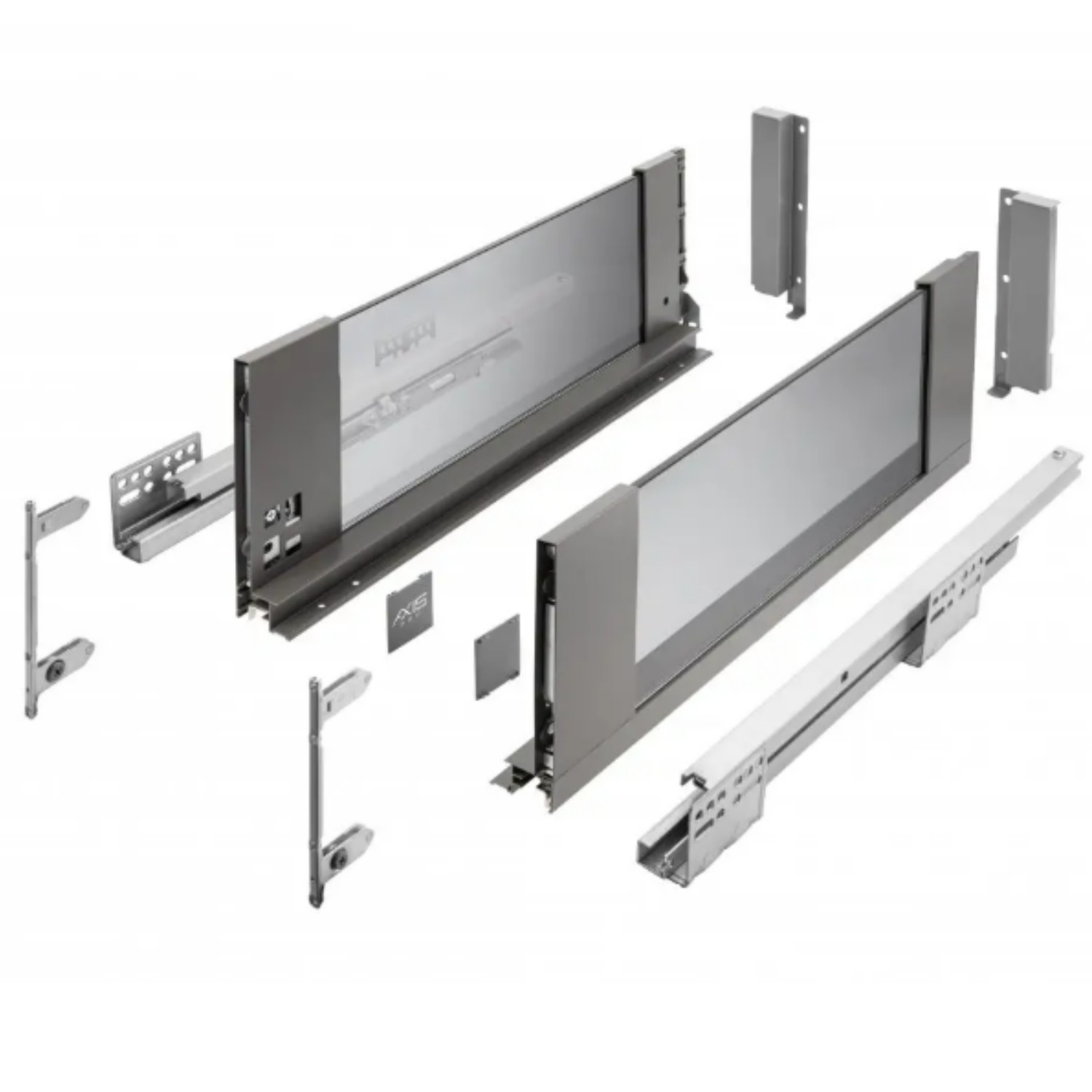 AXIS PRO Glass Side Drawer System Soft Close