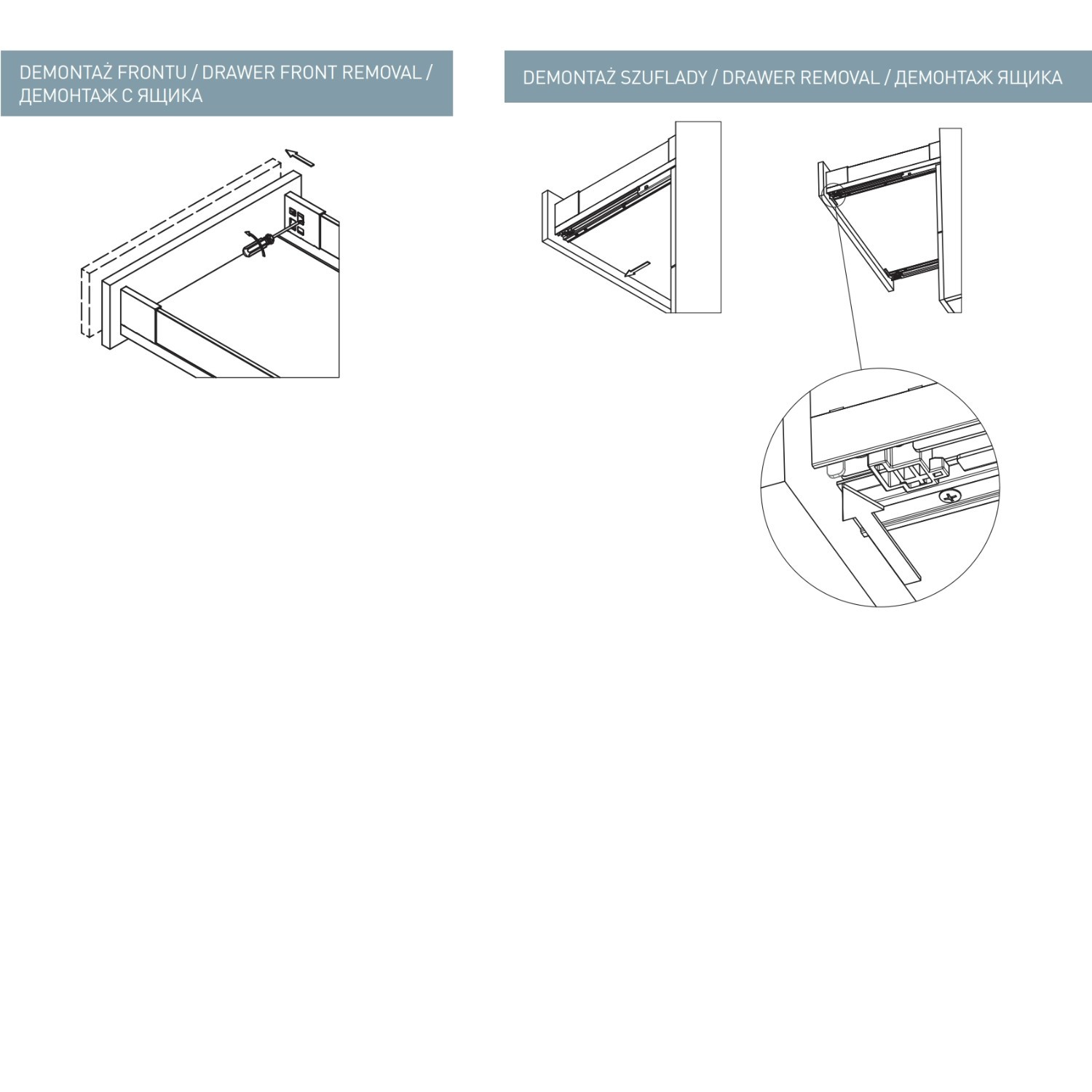 AXIS PRO Glass Side Drawer System Soft Close - Image 13