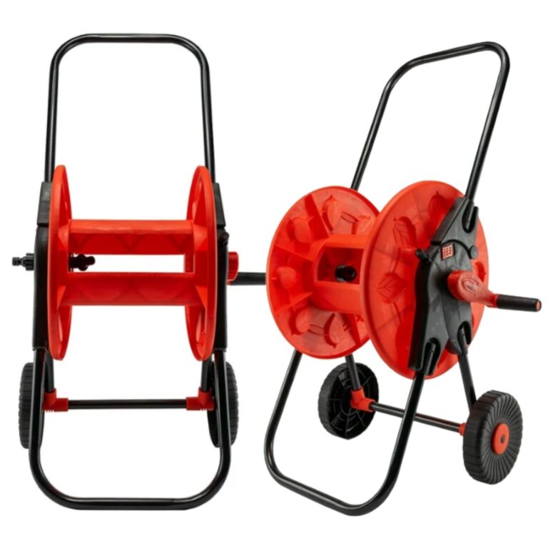 Garden Hose Reel Cart with Wheels for 60m 1/2 Inch Hose