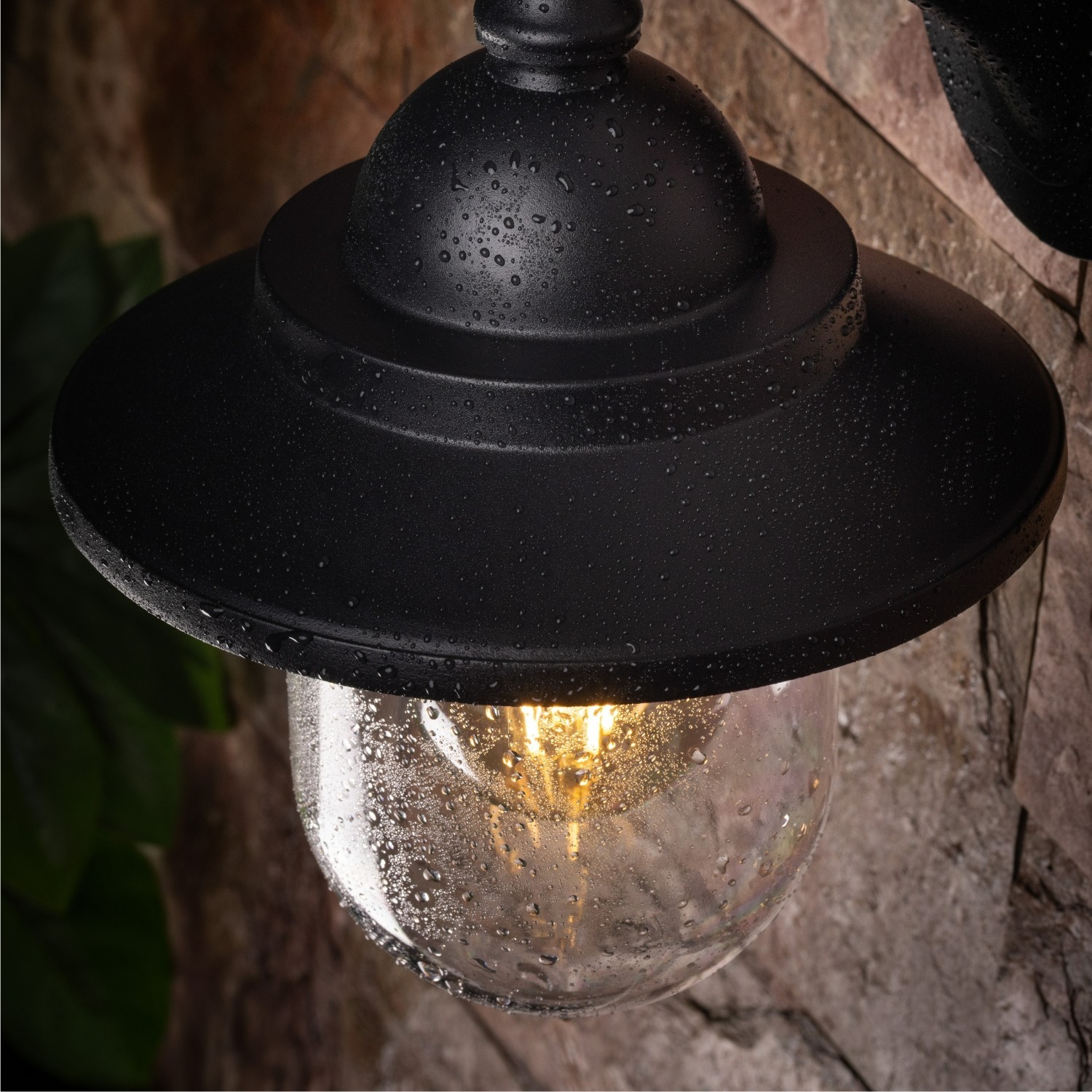 Outdoor Wall Lantern Metal E27 60W IP54 - Image 8