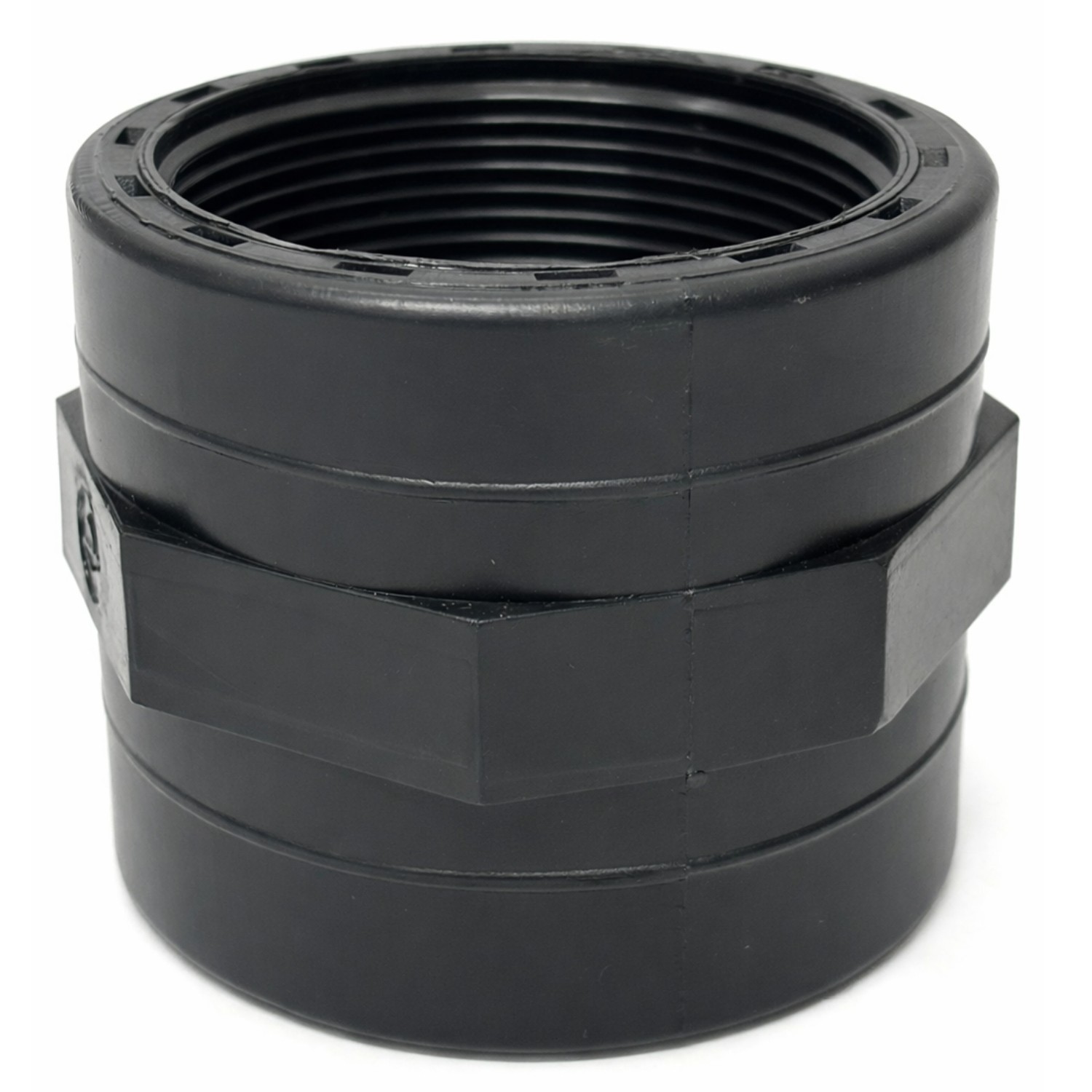 Pipe Socket Coupling 2in BSP Female to Female PP - Image 3