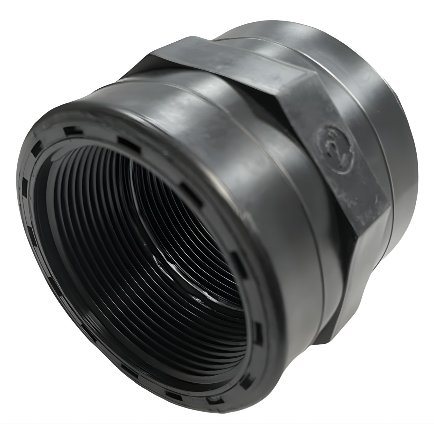 Pipe Socket Coupling 2in BSP Female to Female PP - Image 5