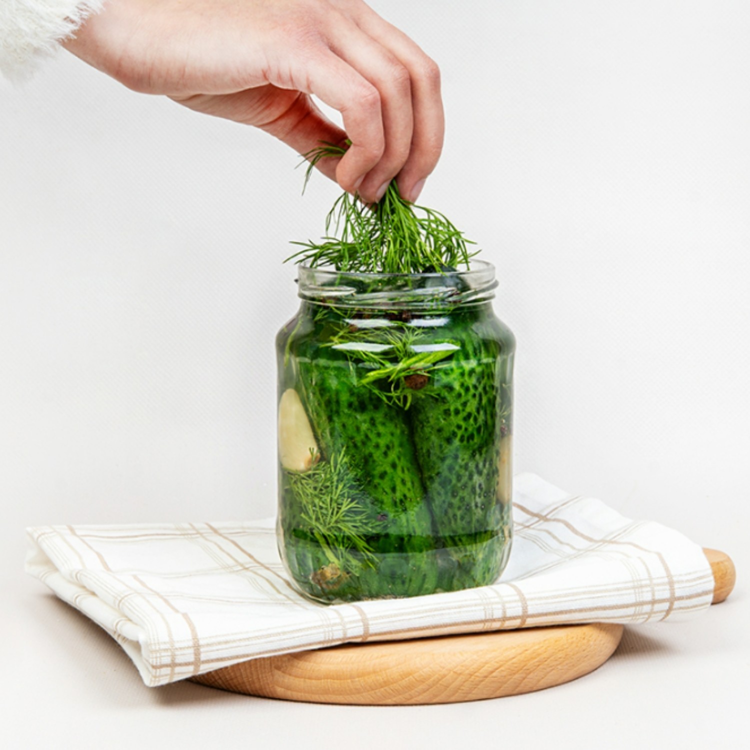 Glass Jars 720ml with White Lids Pack of 48 - Image 3