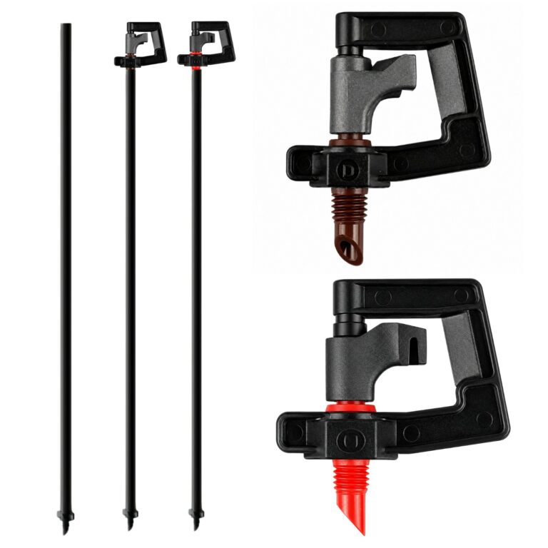 Rotary Micro Sprinkler Heads 4mm with Stakes