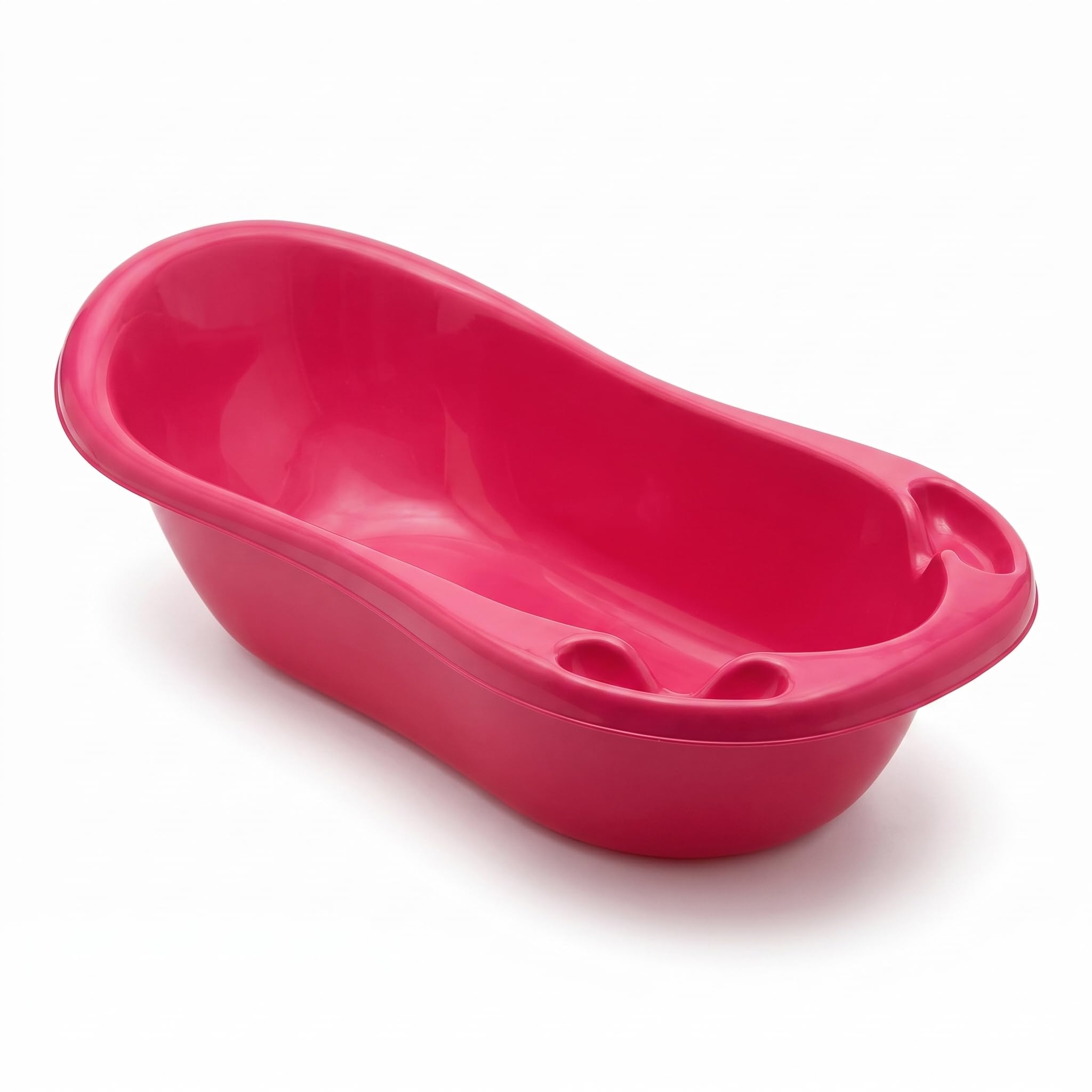 Baby Bath Tub 100 x 50cm with Backrest Pink - Image 3