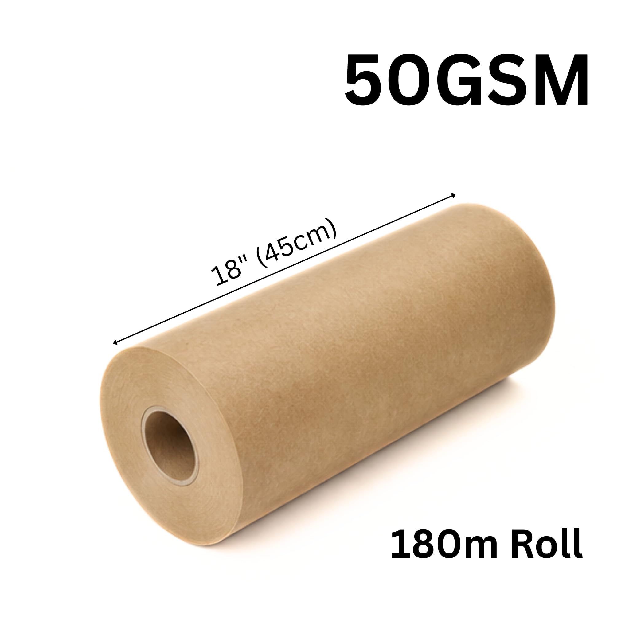 Masking Paper Roll 50gsm 450mm x 180m - Image 5