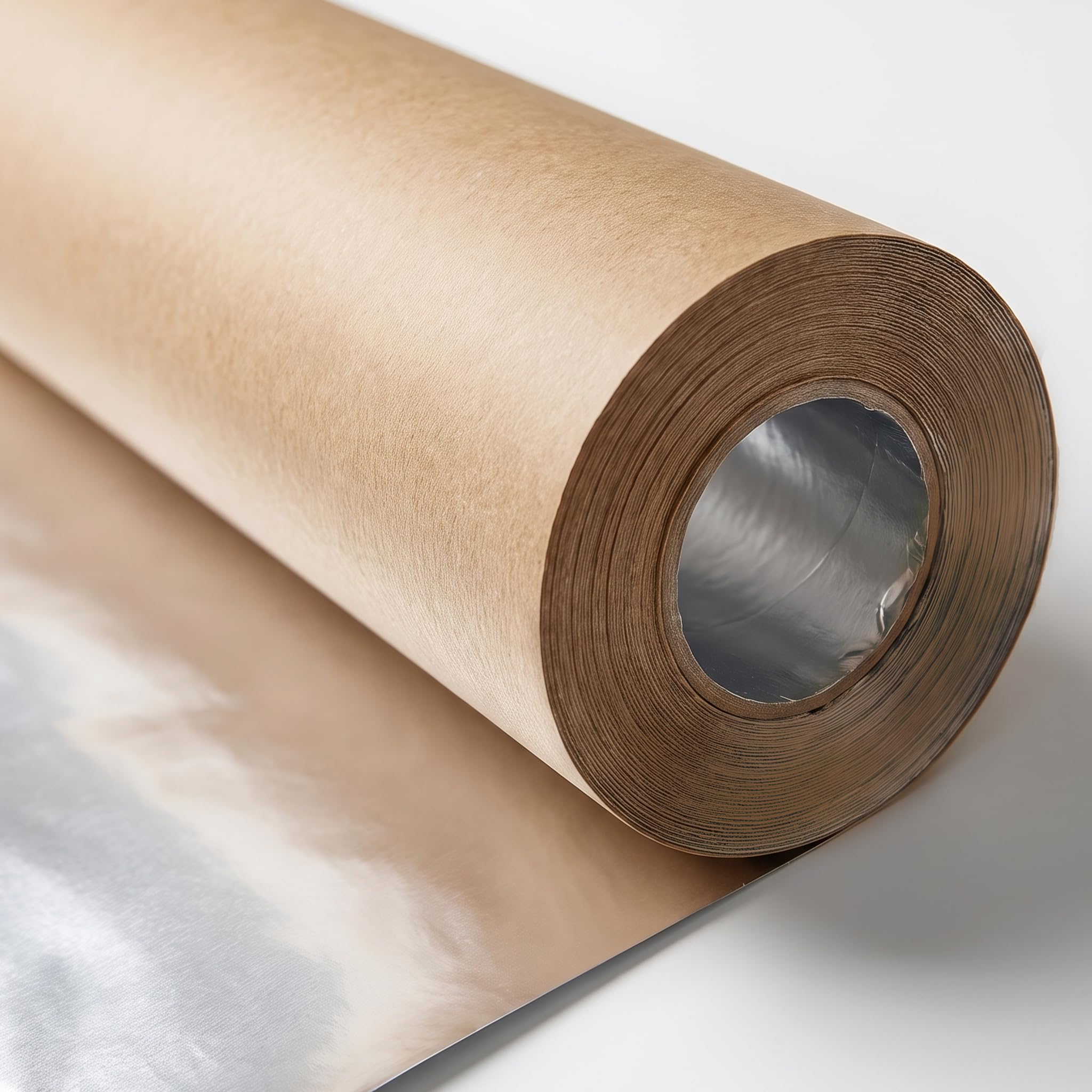 Sauna Vapour Barrier Foil 1.25m x 24m with 50mm Tape - Image 2