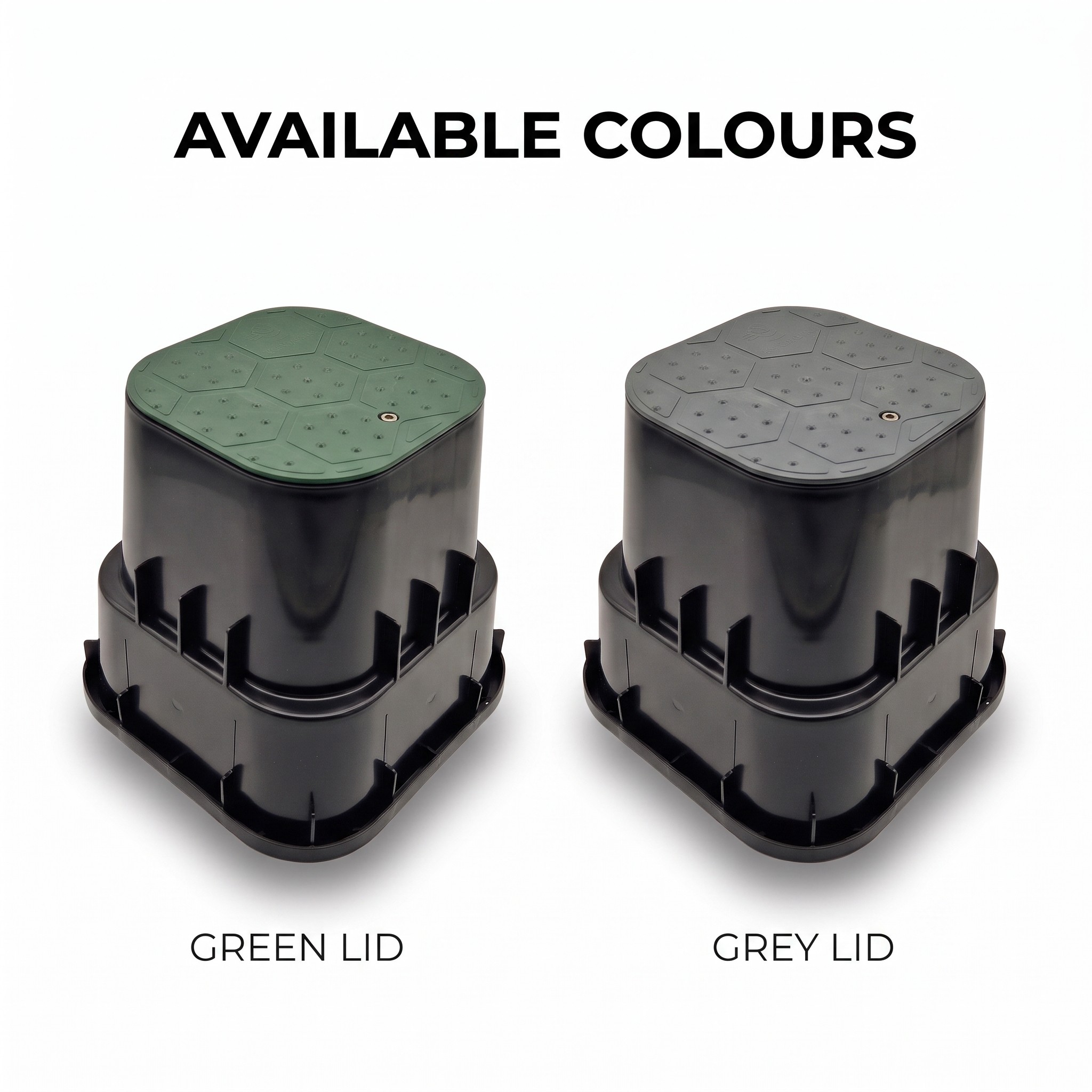 Underground Irrigation Valve Box, Mini, HDPE