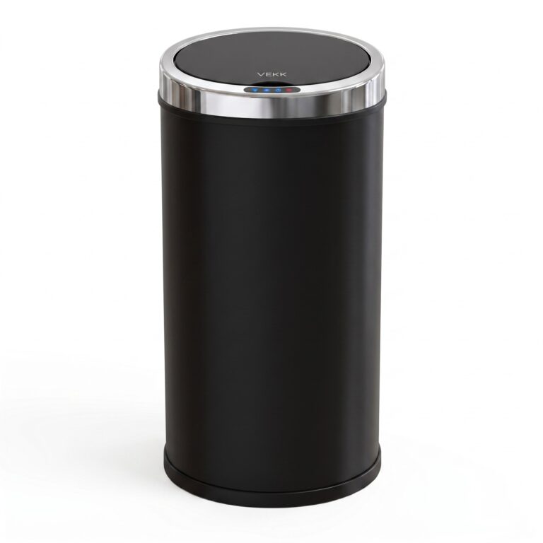 Automatic Sensor Kitchen Bin 50 L, Touch-Free, Black