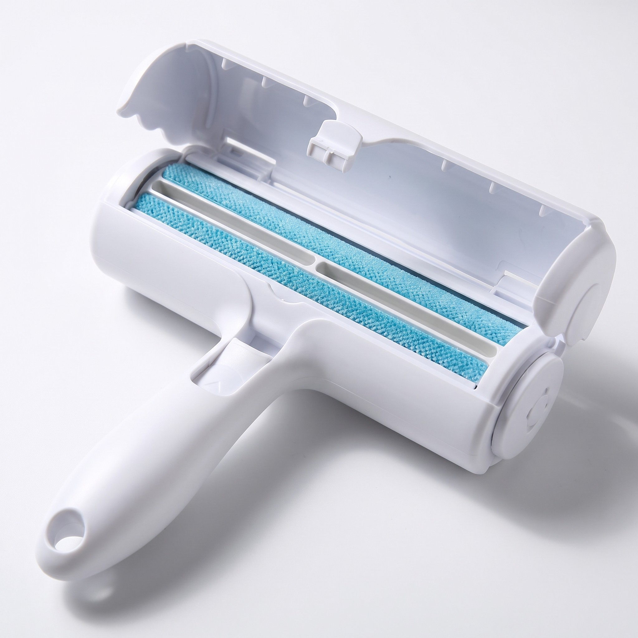 Reusable Pet Hair Remover Roller with Self-Emptying Base