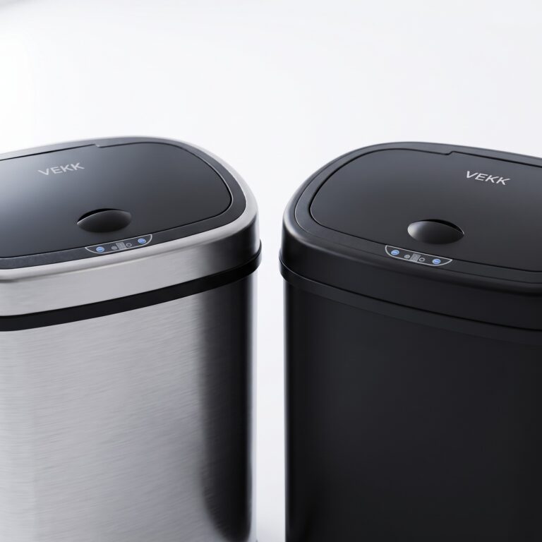 50 Litre Infrared Sensor Bin with Touch-Free Lid