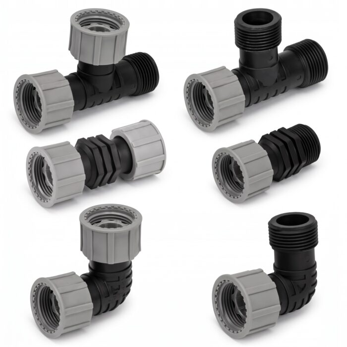 BSP Swivel Fitting 1 Inch - Elbow, Straight or Tee