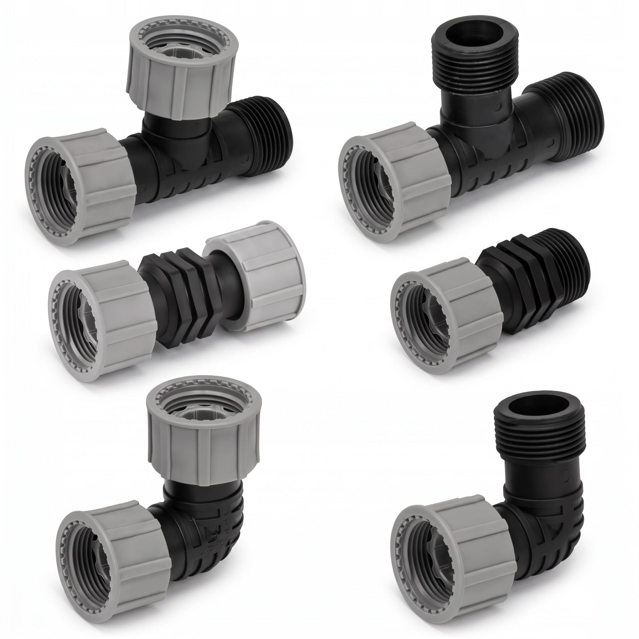 BSP Swivel Fitting 1 Inch - Elbow, Straight or Tee