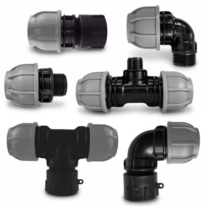 IBC Tank Linking Fitting Pack for 50 mm MDPE Pipe