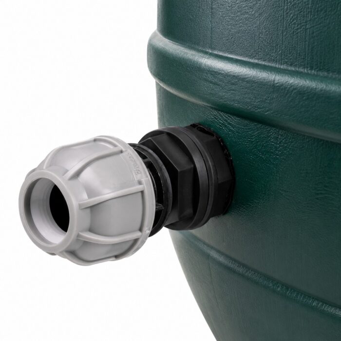 Tank Bulkhead 1 inch BSP to 32 mm MDPE with Nut and Seal
