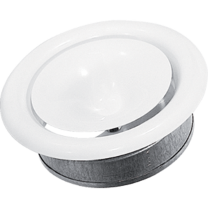 Ceiling Vent Diffuser Anemostat 125mm White