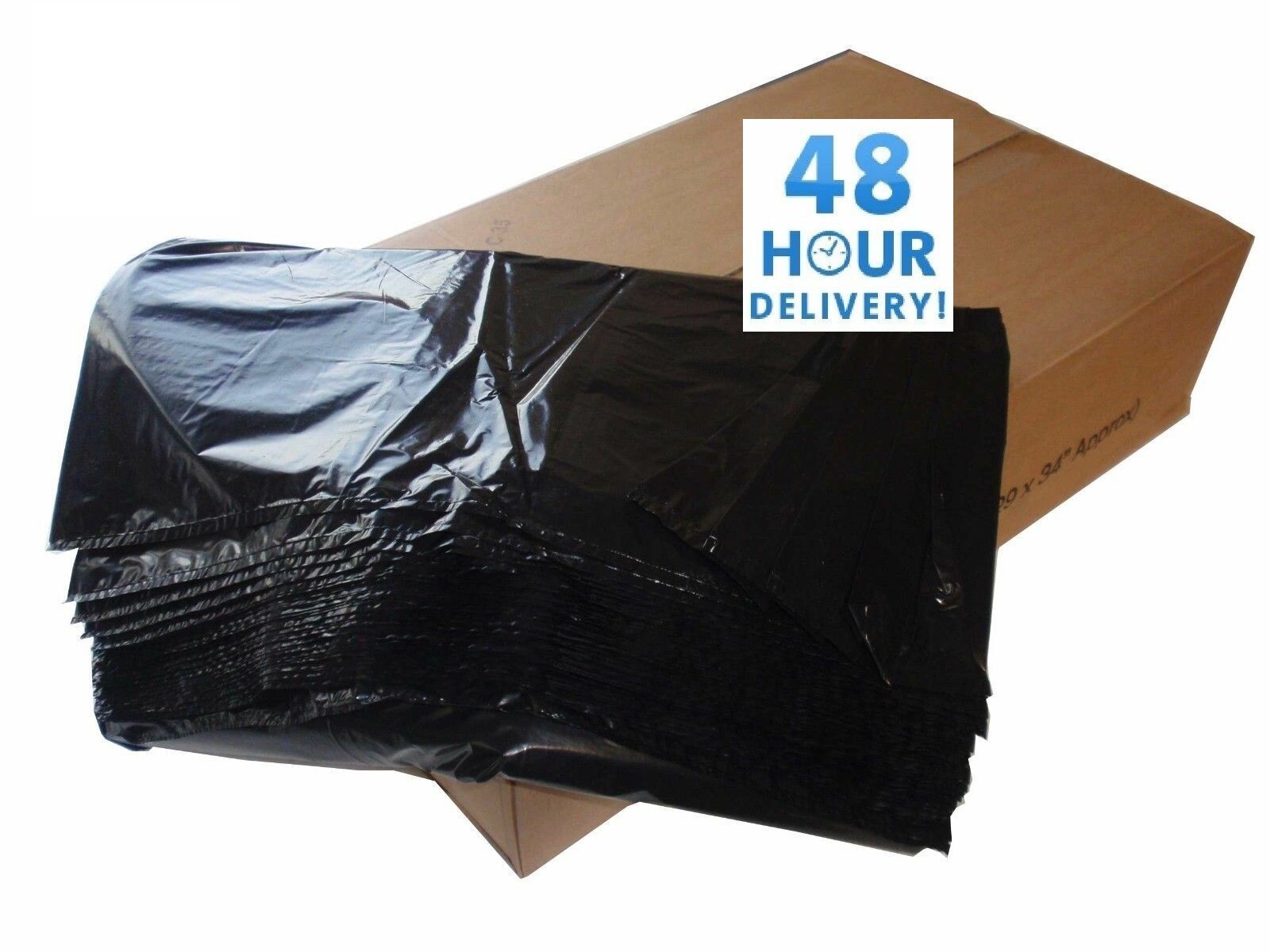 Refuse Sack Black 90L 250 Gauge - Image 4
