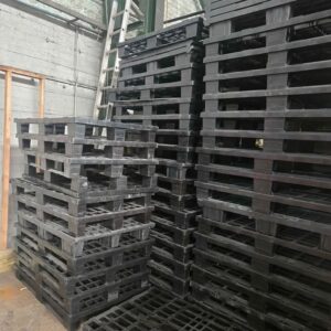 Euro Pallet Plastic Black