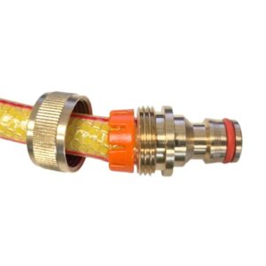 Brass Hose End Quick Connector 1/2in Male Nipple