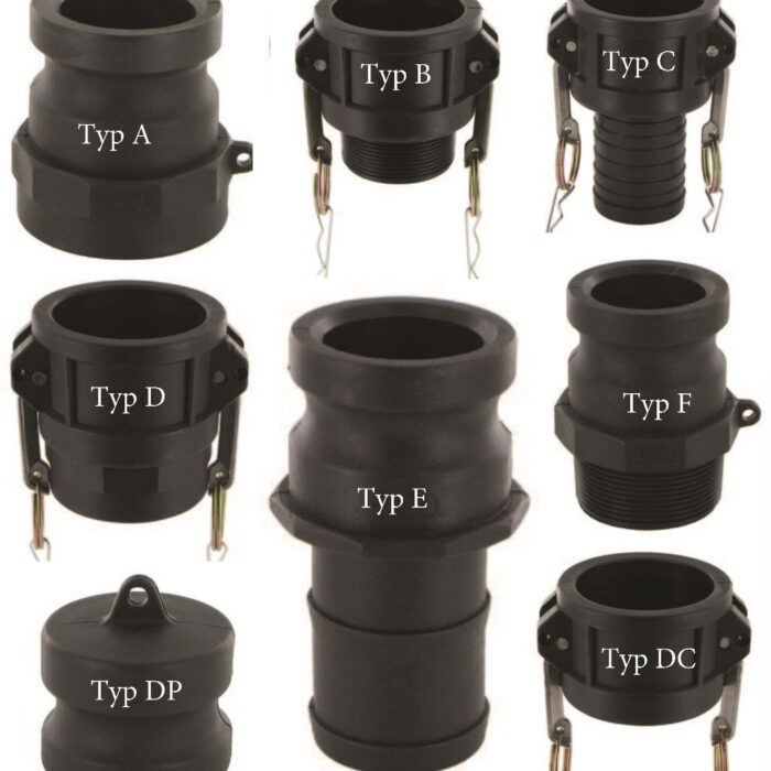 Camlock Hose Coupling Cam & Groove PP