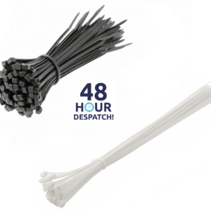 Cable Ties PA66 Nylon UV Resistant Black/White