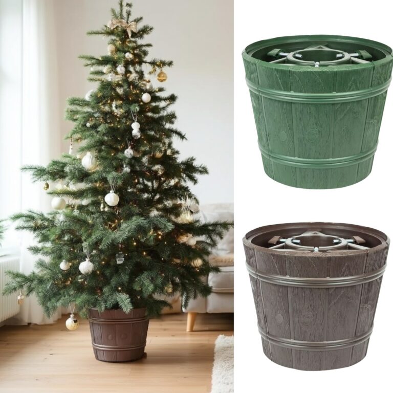 Bucket Christmas Tree Stand with Water Reservoir