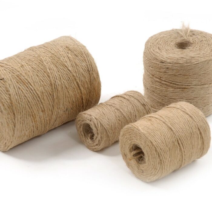 Natural 3 Ply Jute Twine 2mm Brown