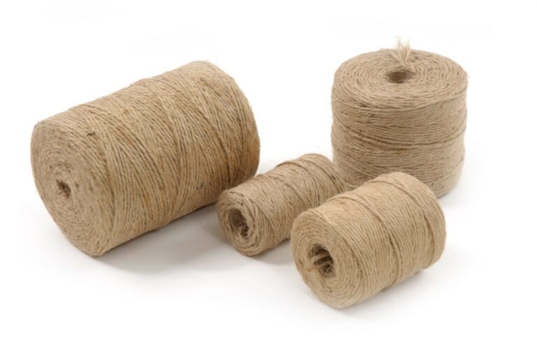 Natural 3 Ply Jute Twine 2mm Brown