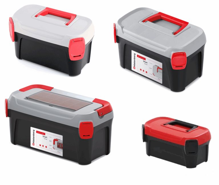 Tool Box ABS Lockable with Removable Organiser Tray