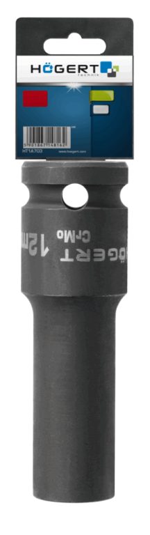 Deep Impact Socket 1/2in Drive 6 Point CrMo Steel
