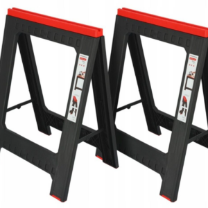 Folding Saw Horses Twin Pack Trestle Stands 350kg