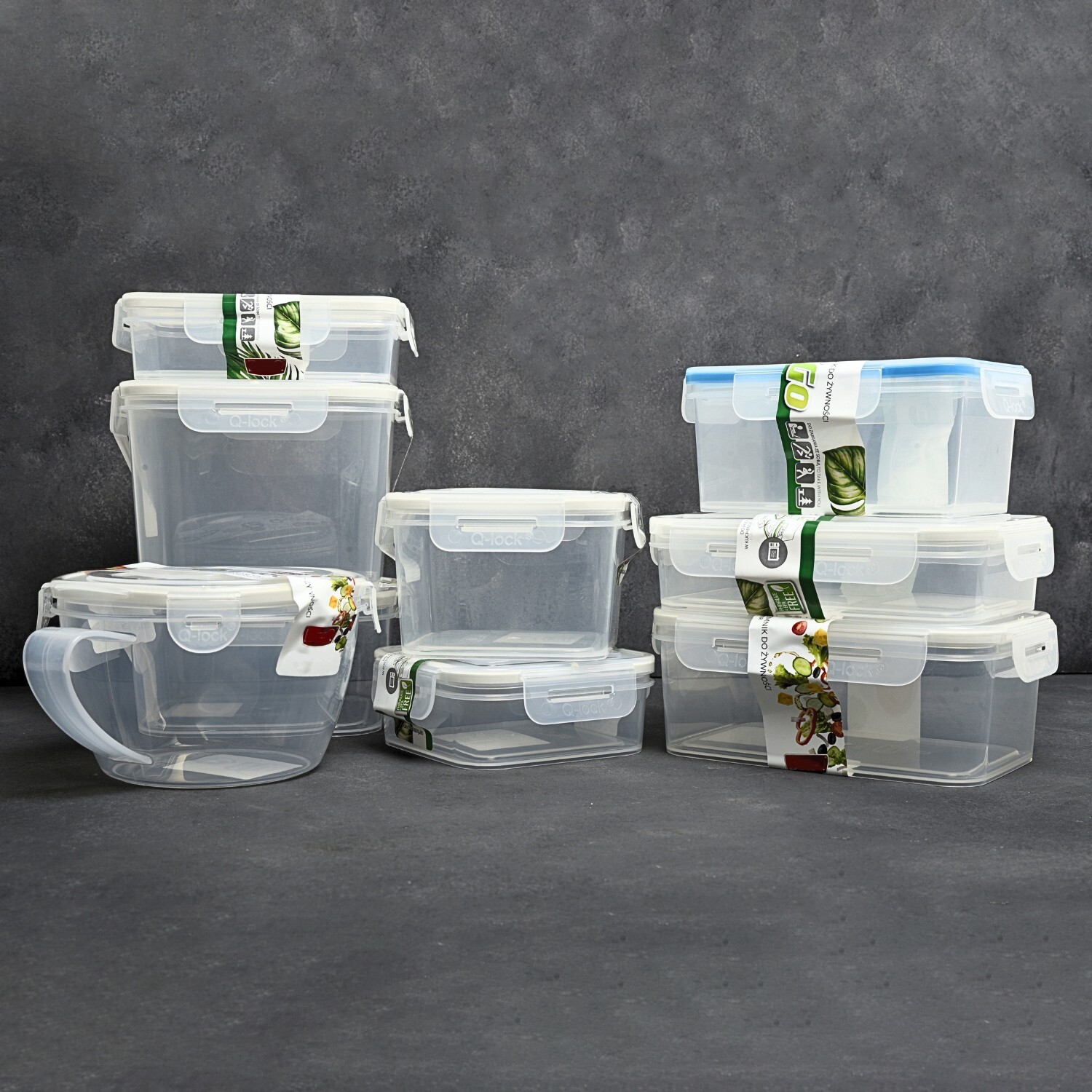 Food Storage Container Airtight Clip-Lock with Lid - Image 2