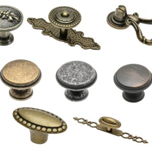 Cabinet Knob & Drawer Handle Antique Brass