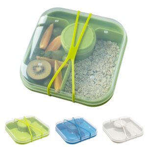 Snack Lunch Box with Divided Sections