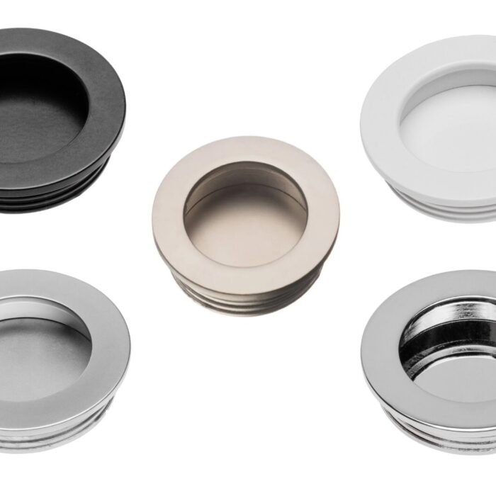 Recessed Sliding Door Finger Pull Handle 40mm