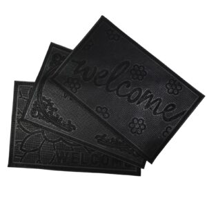 Rubber Door Mat Non-Slip Indoor Outdoor