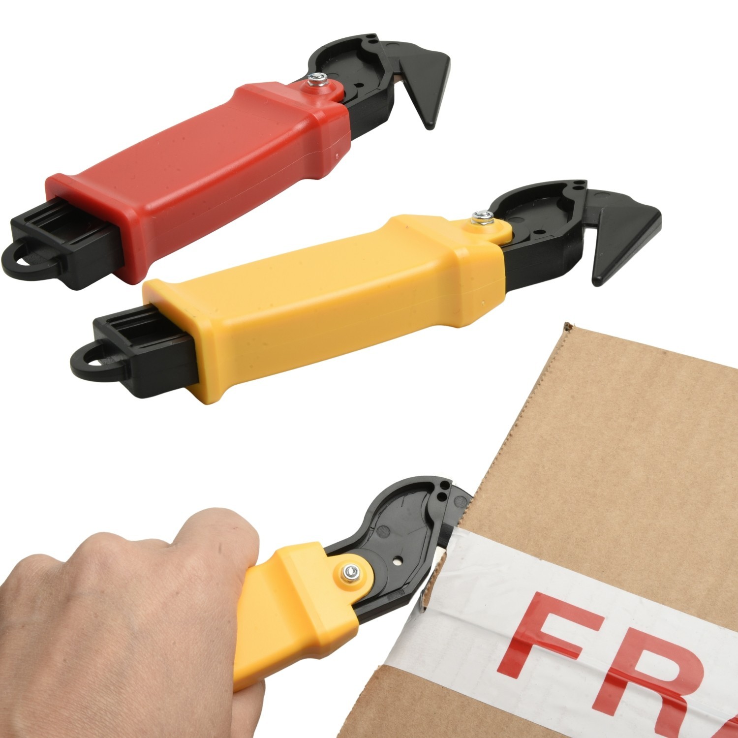 Safety Knife Moving-Edge Finger-Safe Stainless Steel
