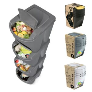 Recycling Bins Stackable Set 25L