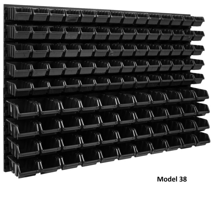 Tool Pegboard 1152x780mm 114pc Kit 70 XS + 44 S Bins