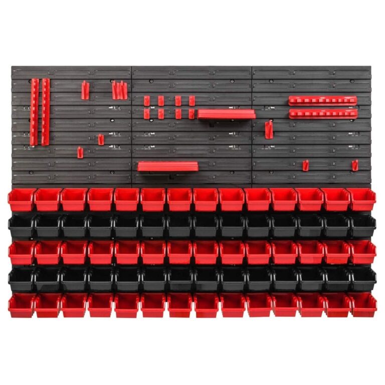Tool Pegboard 1152x780mm 92pc Kit 70 XS Bins