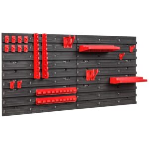 Tool Pegboard Wall Storage with Bins 22 Piece Set