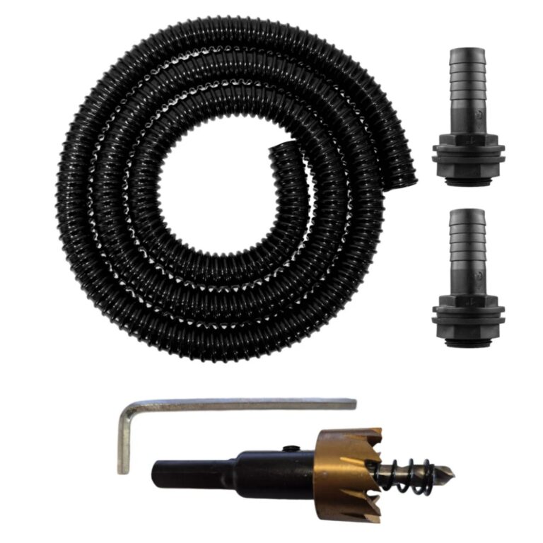 Water Butt Linking Kit with Hose & Hole Saw