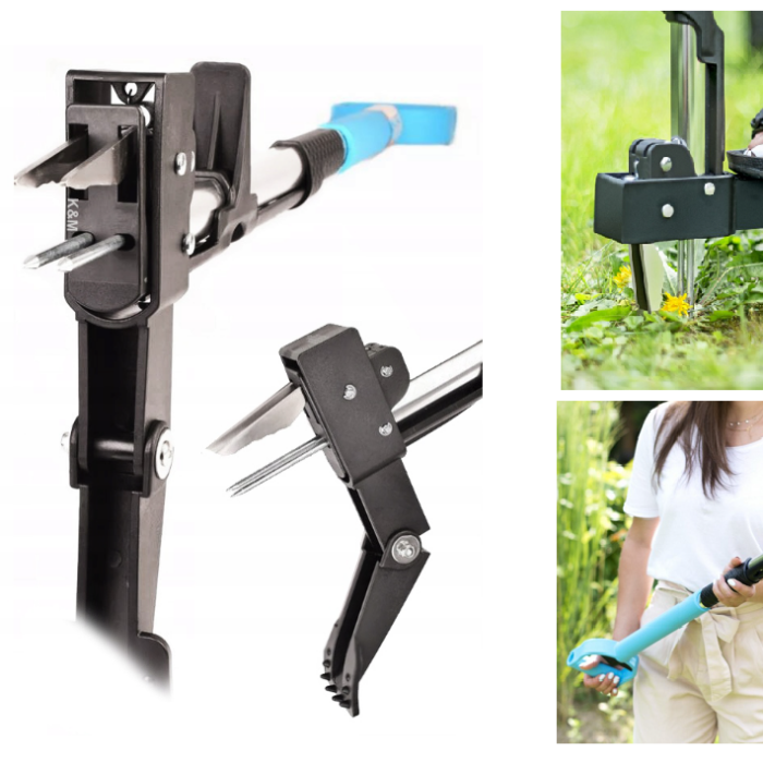 Weed Puller Stainless Steel Adjustable D-Handle
